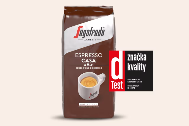 Segafredo získalo Značku kvality dTest