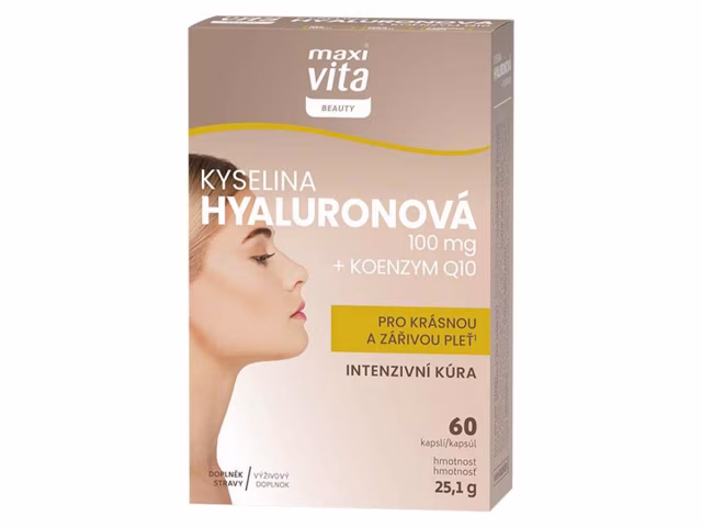 Maxi Vita Beauty Kyselina hyaluronová: Pro krásnou a zářivou pleť