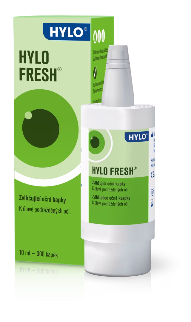 Oční kapky HYLO FRESH®: úleva a osvěžení pro vaše oči