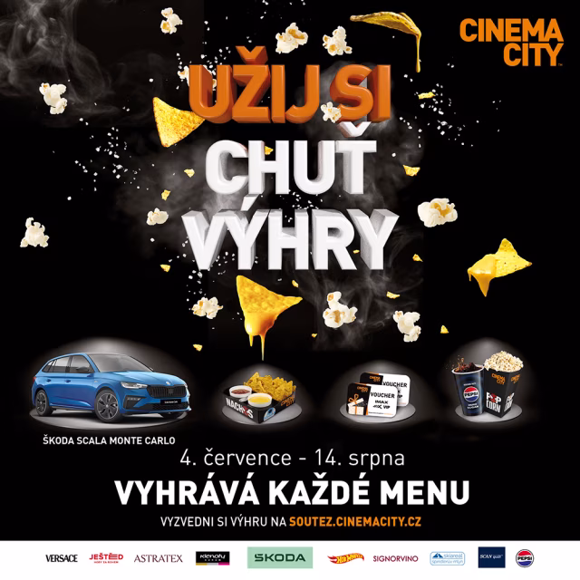 Nabité léto plné akcí, soutěží a speciálních nabídek v Cinema City