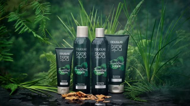 Ponořte se do hlubin tropického pralesa s produkty řady The Wild Forest Lodge z Douglas Collection