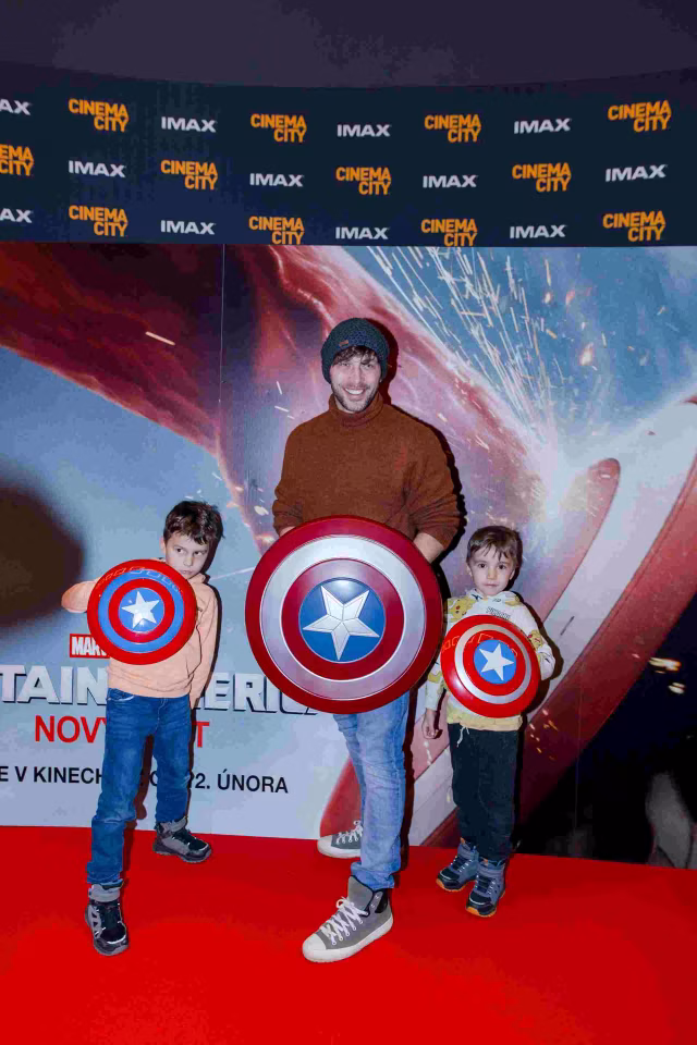 exkluzivní gala premiéra komiksového blockbusteru Captain America: Nový svět