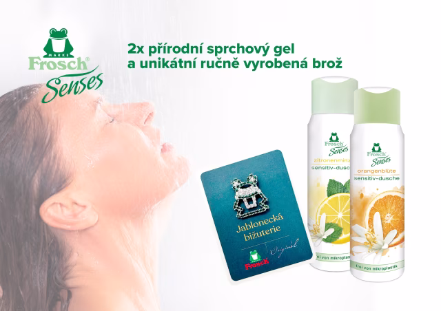 Soutěž o 8 balíčků značky Frosch a Jablonecké bižuterie