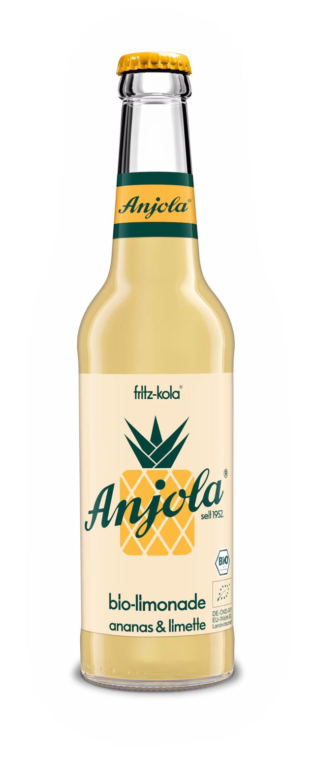 Tropické osvěžení v bio kvalitě: Anjola Organic Pineapple & Lime přináší chuť léta