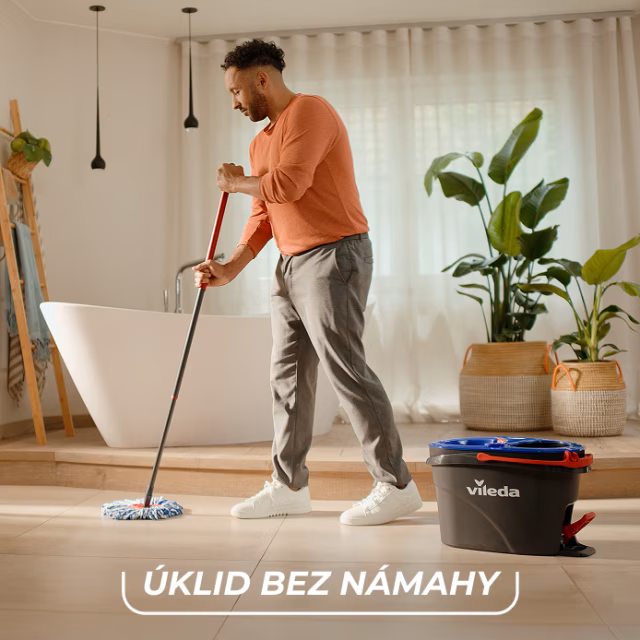 Soutěž o 3x Vileda H2Pro Spin mop system