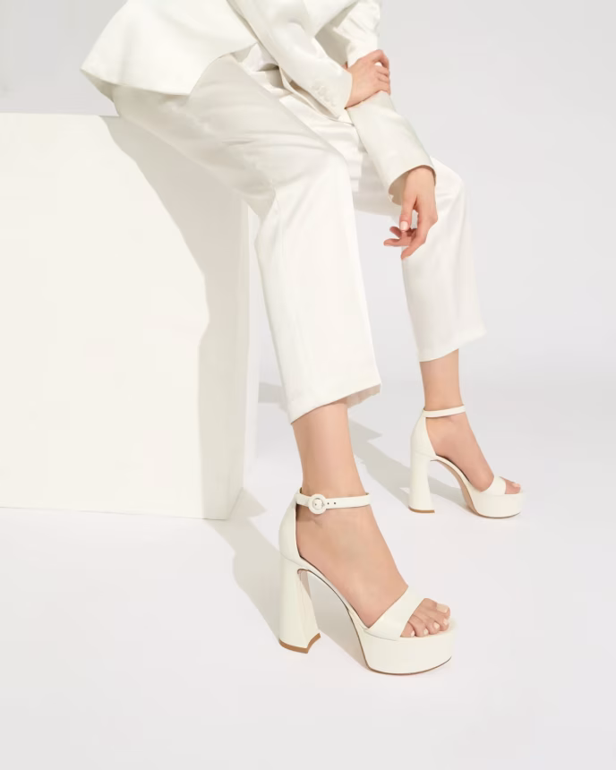Svatební obuv Gianvito Rossi z kolekce Bridal