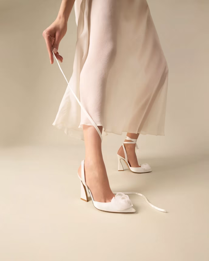 Svatební obuv Gianvito Rossi z kolekce Bridal
