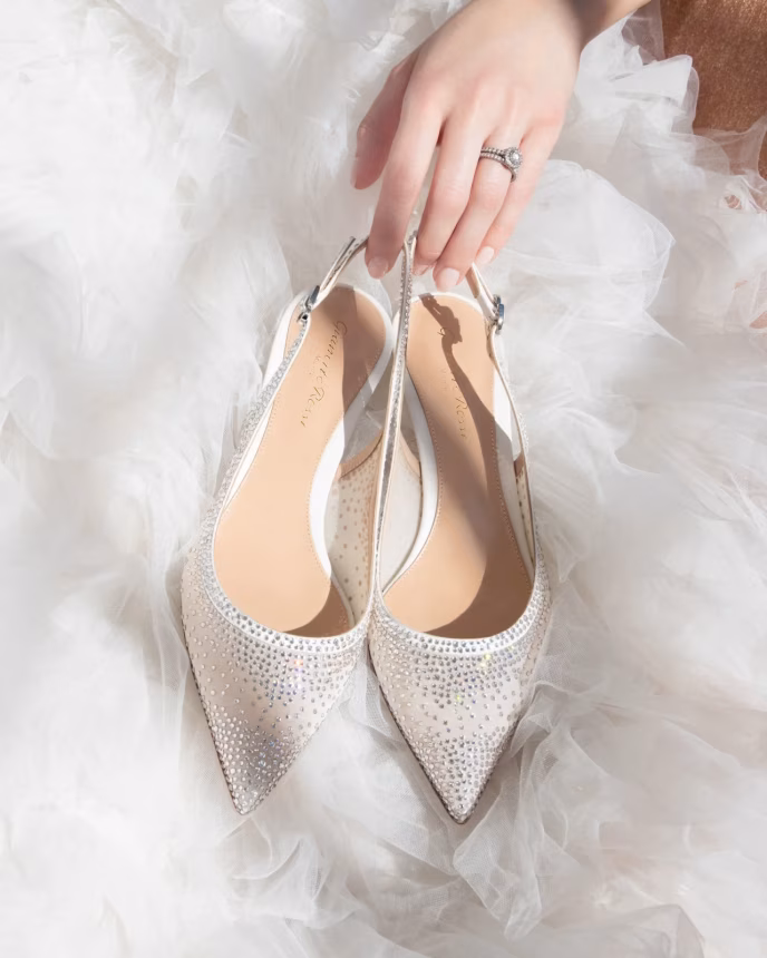 Svatební obuv Gianvito Rossi z kolekce Bridal