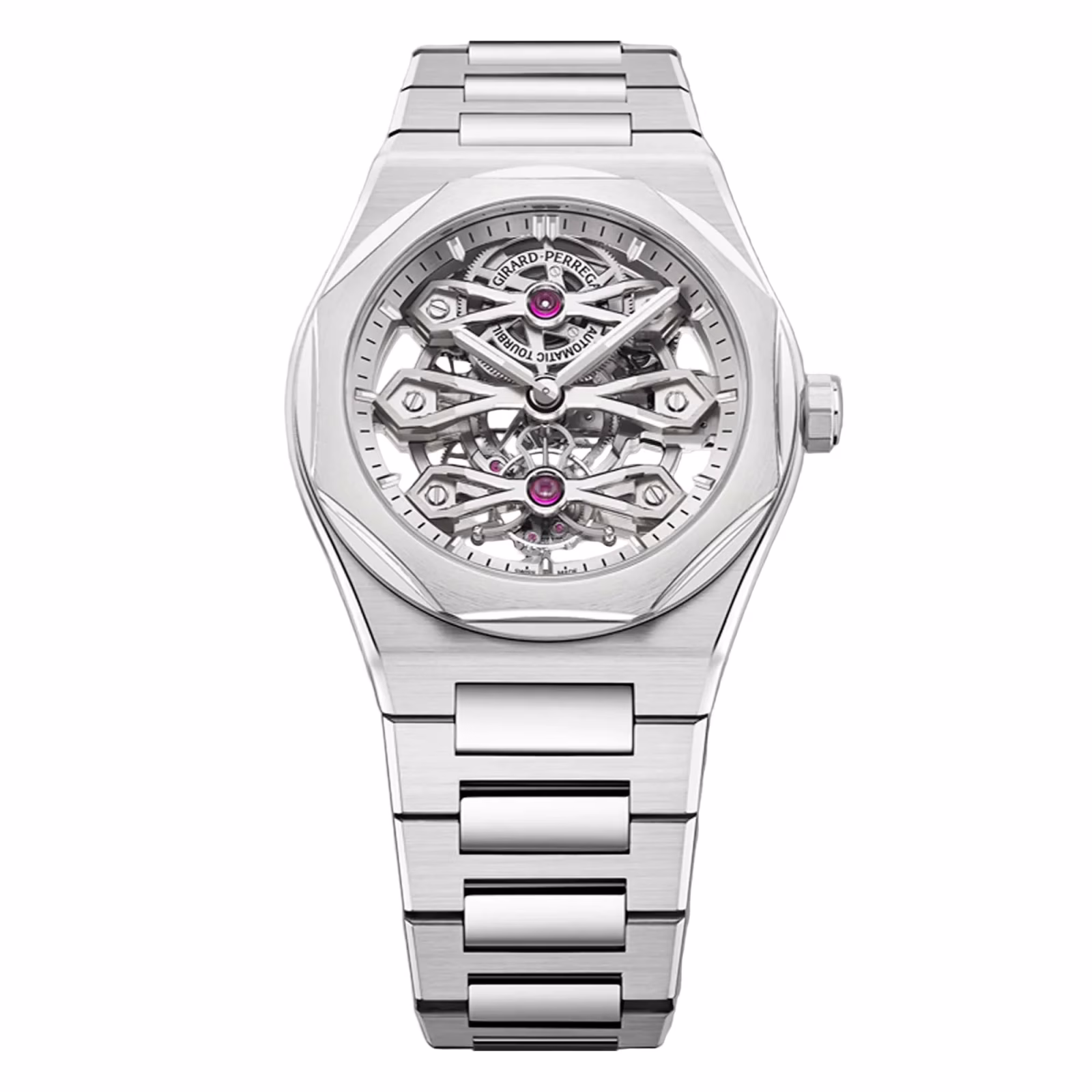 Girard-Perregaux Laureato Three Gold Bridges: tři zlaté mosty ve sportovním pouzdře
