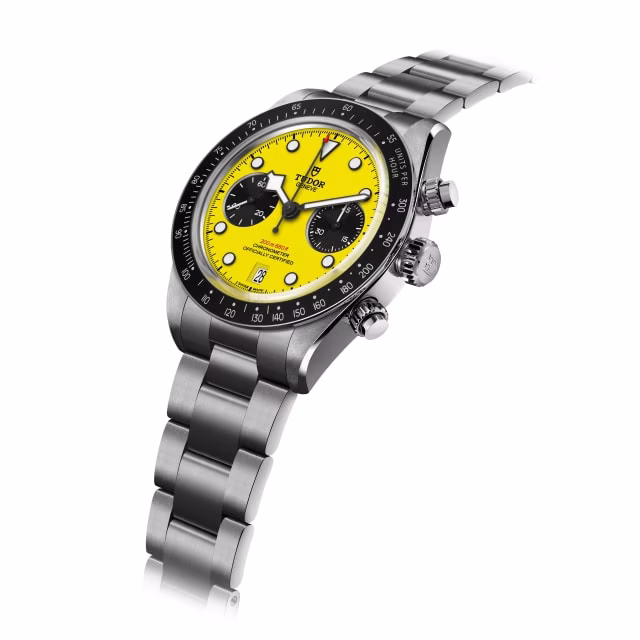 Tudor Black Bay Chrono 39 “Bumblebee”, nová velikost s výraznou žlutou tváří