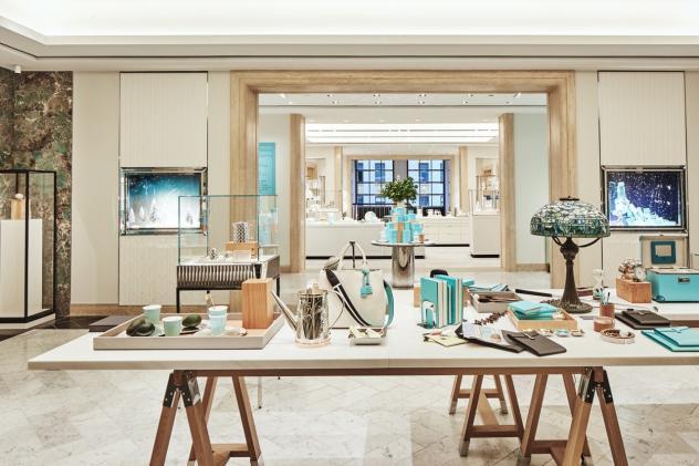 Tiffany & Co. – kavárnu Blue Box Café