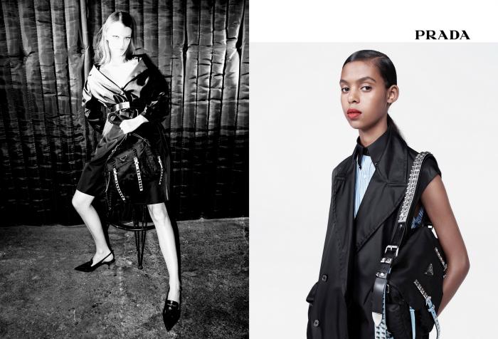 Prada: nová dámská kolekce Black Nylon 2018