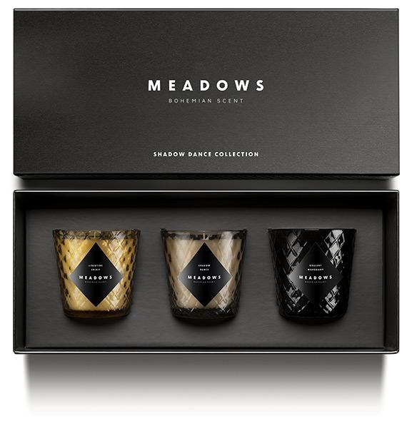 SHADOW DANCE: vůně aromatických fíků doplňuje směs bergamotu, červeného cedru a jemných tónů bílého vavřínu