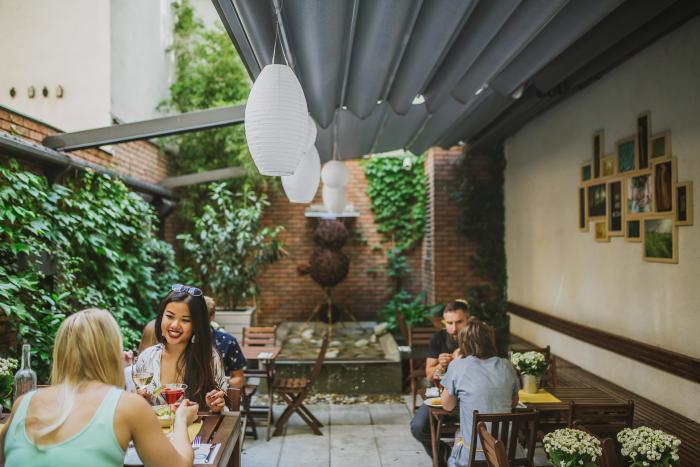 Restaurace La Loca: terasa