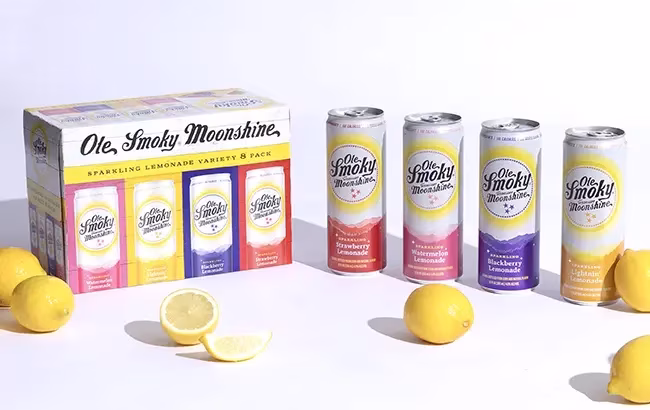 Ole Smoky představuje Sparkling Moonshine Lemonades: Lehčí cesta k osvěžení